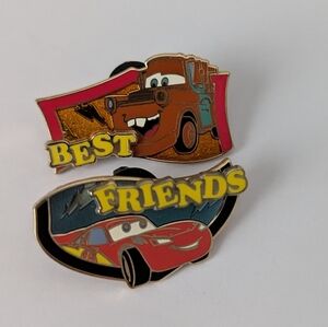 Cars Best Friends Pins
